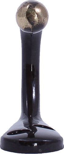 Крючок мебельный Larvij одинарный антик, крупный план