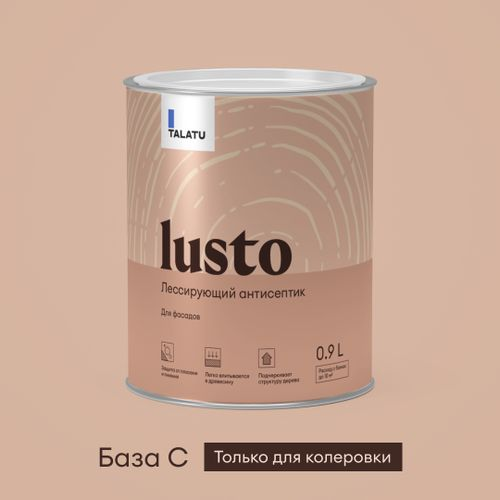 Антисептик лессирующий TALATU LUSTO 0,9 л, вид