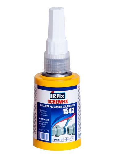 Герметик анаэробный IRFIX SCREWFIX 1543 (гармошка) 80 мл, картинка