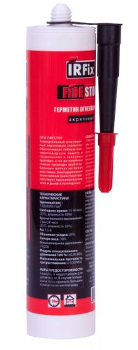Герметик IRFIX FIRESTOP акриловый огнеупорный 310мл, картинка