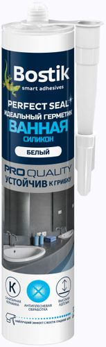 Bostik Perfect Seal Идеальный герметик Ванная Силикон белый 280 мл, детальное фото