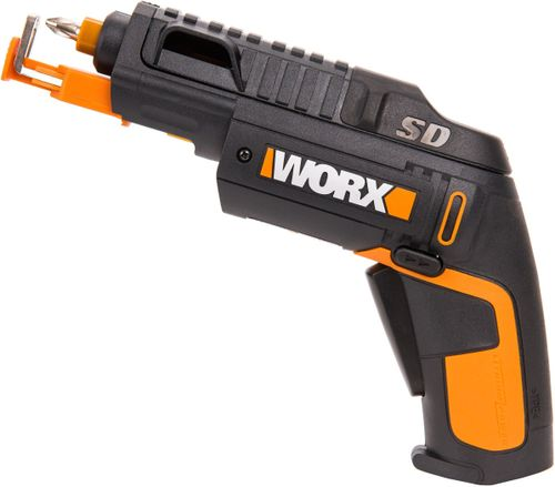 Аккумуляторная отвертка Worx WX255 SD Slide Driver 4 В набор бит 6 шт, фото