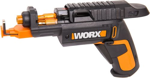 Аккумуляторная отвертка Worx WX255 SD Slide Driver 4 В набор бит 6 шт, фото