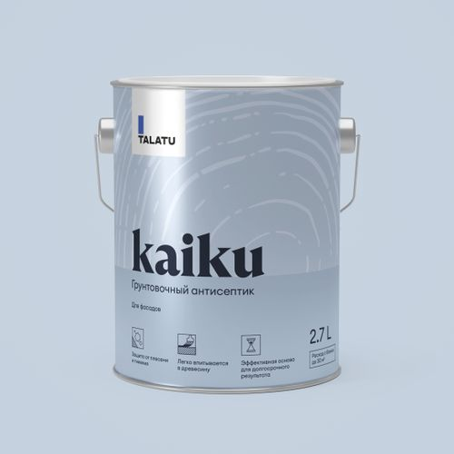 Грунтовка антисептирующая TALATU KAIKU 2,7 л, фотография