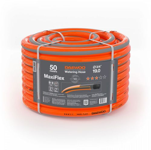 Шланг садовый DAEWOO Maxiflex 3/4" 50м, крупный план