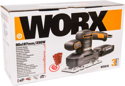Шлифмашина вибрационная Worx WX641, фотография