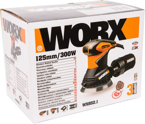 Шлифмашина эксцентриковая Worx WX652.1, картинка