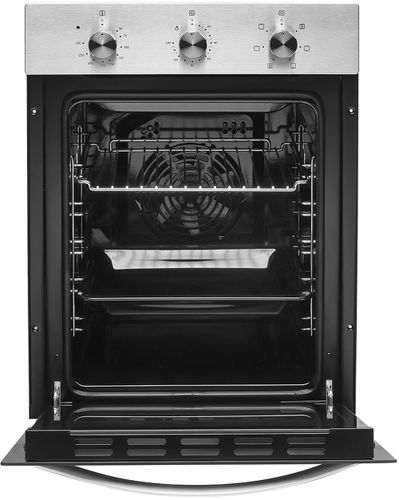 Шкаф духовой электрический ORE VS45 INOX серебристый 45 см, крупный план
