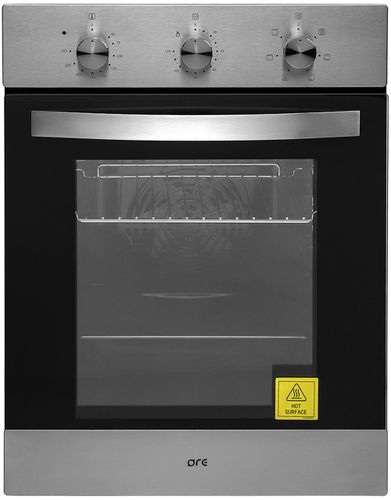 Шкаф духовой электрический ORE VS45 INOX серебристый 45 см, фотография
