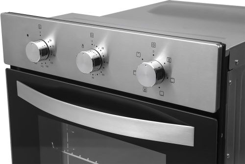 Шкаф духовой электрический ORE VS45 INOX серебристый 45 см, вид