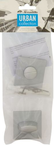 Завертка дверная Armadillo WC-BOLT BK6 USS MWSC-33 Итальянский тисненый, крупный план