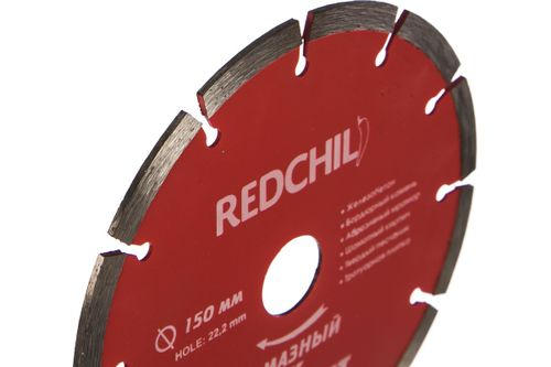 Диск алмазный сегментированный (150х22.2 мм) RED CHILI 07-07-07-8, детальное фото