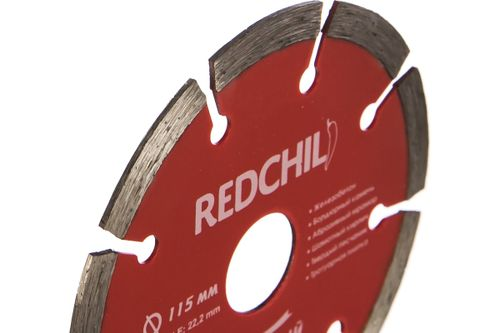 Диск алмазный сегментированный (115х22.2 мм) RED CHILI 07-07-07-10, фото