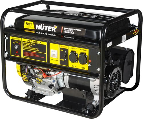 Генератор бензиновый HUTER DY6500LX, вид