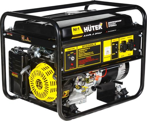 Генератор бензиновый HUTER DY6500LX, изображение
