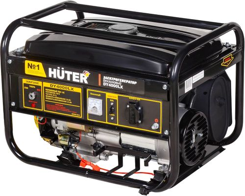 Генератор бензиновый HUTER DY4000LX, детальное фото