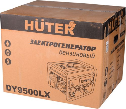 Генератор бензиновый HUTER DY9500LX, вид