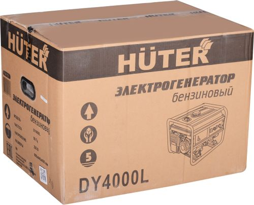 Бензиновый генератор HUTER DY4000L, изображение