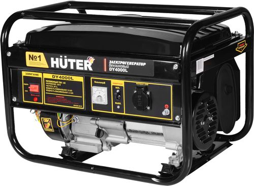 Бензиновый генератор HUTER DY4000L, вид
