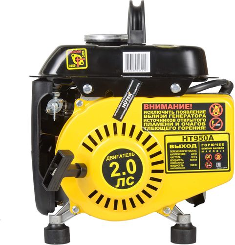 Генератор бензиновый HUTER HT950A 950 Вт, изображение