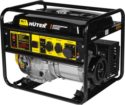 Бензиновый генератор HUTER DY9500L, фотография