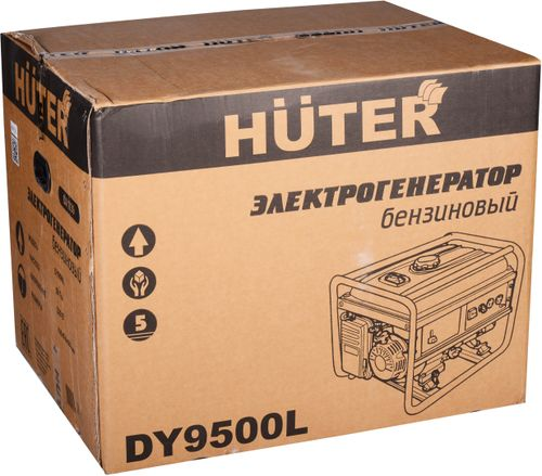 Бензиновый генератор HUTER DY9500L, детальное фото
