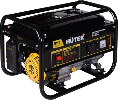Бензиновый генератор HUTER DY3000L, вид