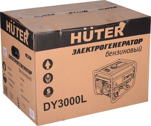 Бензиновый генератор HUTER DY3000L, детальное фото