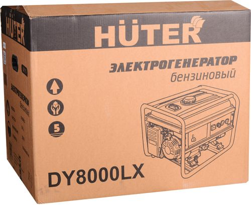 Бензиновый генератор HUTER DY8000LX, фото