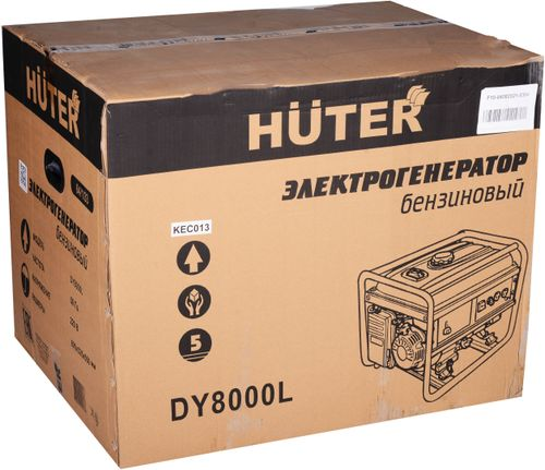 Бензиновый генератор HUTER DY8000L, изображение