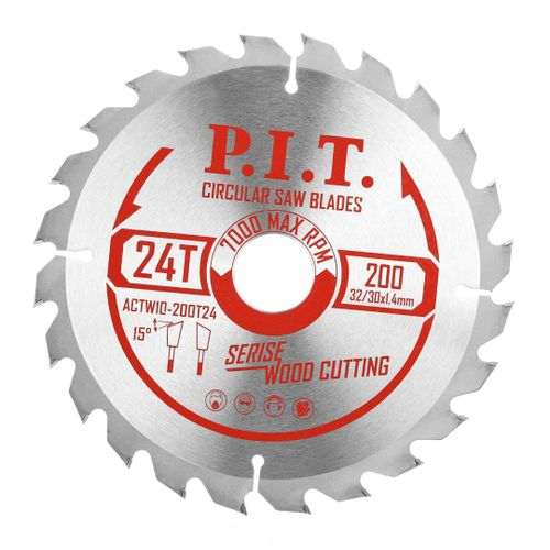 Диск пильный P.I.T. 200x32/30x1,4 мм 24T ACTW10-200T24, вид