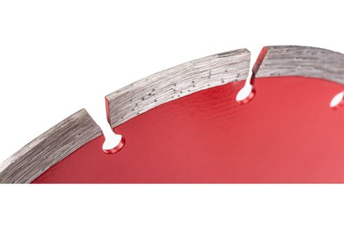 Алмазный диск сегментный VERTEX 180х22 мм VERTEXTOOLS 04-180-7, крупный план