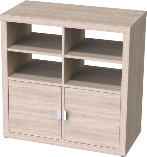 Дверца ШВЕДСКИЙ СТАНДАРТ Фора 4.3 33x33x37 см, дуб беленый, вид