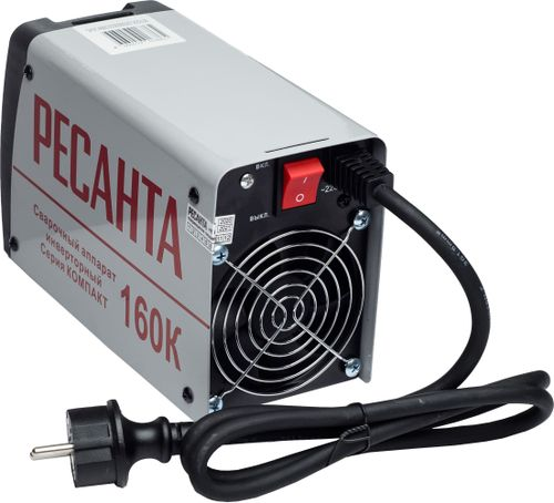 Инверторный сварочный аппарат РЕСАНТА САИ-160К 6,3 кВт, фотография