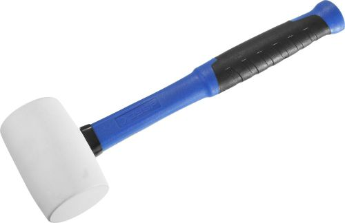 Киянка белая ЗУБР резиновая 450 г, изображение