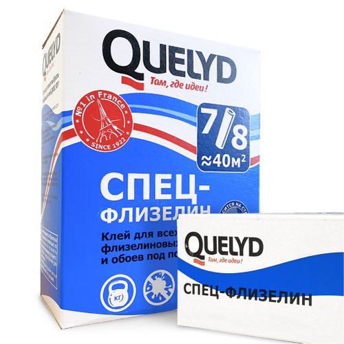 Обойный клей Quelyd Спец-флизелин для флизелиновых обоев 300 г, картинка