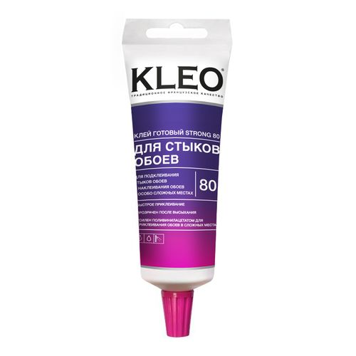 KLEO STRONG, клей для стыков обоев, 80г, детальное фото