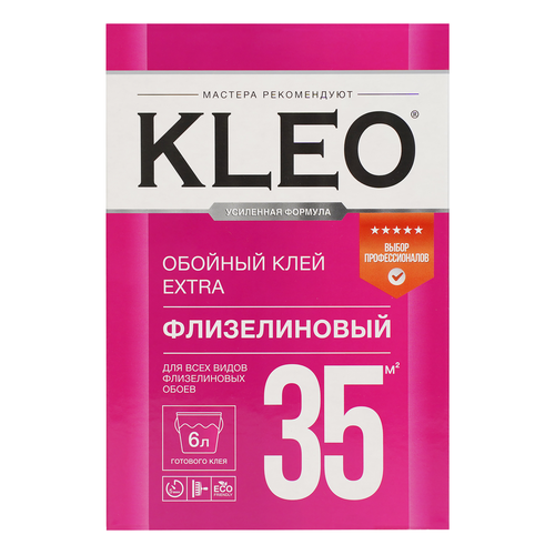 KLEO EXTRA 35, клей для флизелиновых обоев, 240г, детальное фото