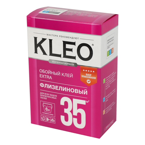 KLEO EXTRA 35, клей для флизелиновых обоев, 240г, картинка