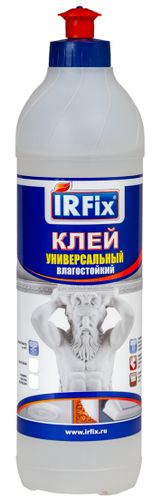 Клей универсальный влагостойкий IRFIX 500 мл, вид