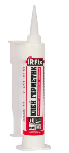 Клей-герметик IRFIX (шприц) 80 мл белый, изображение