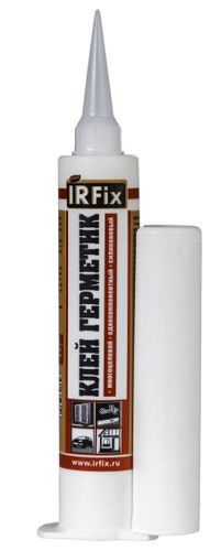Клей-герметик IRFIX в шприце 80 мл бесцветный, фотография