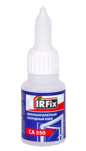 Цианоакрилатный секундный клей IRFIX CA - 550 20 г, вид