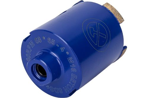 Коронка с центрирующим сверлом по стеклу и керамике (35х55 мм) VERTEXTOOLS 336-35-55, вид