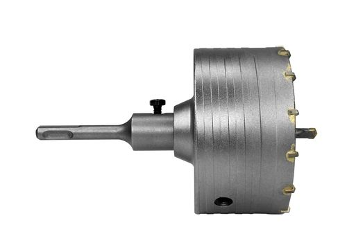 Коронка в сборе по бетону (110 мм; М22) VERTEXTOOLS 222-0110, крупный план