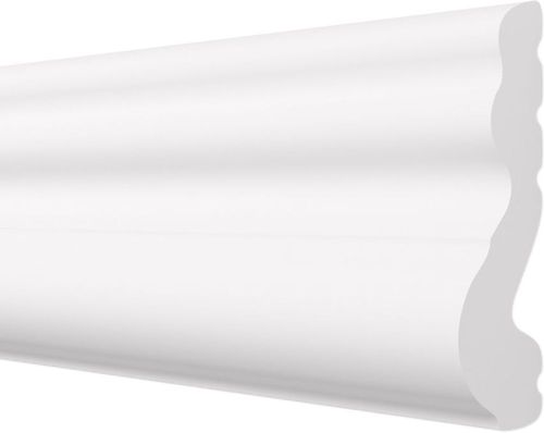 Молдинг ударопрочный ПЛИНТЭКС M4 60/20 белый 60x20 мм, вид