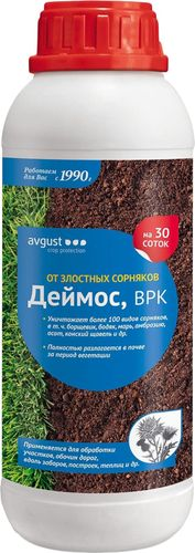 Средство защитное от злостных сорняков  Avgust Деймос 900 мл, картинка