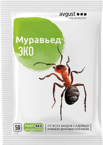 Средство от муравьев Avgust ЭКО Муравьед 50 г, вид