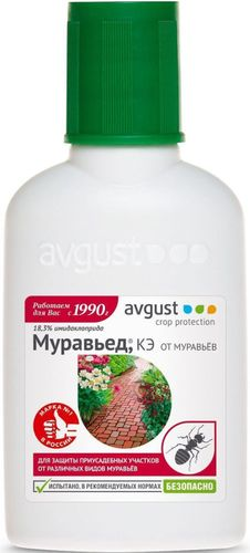 Средство от муравьев Avgust Муравьед 55 мл, фотография
