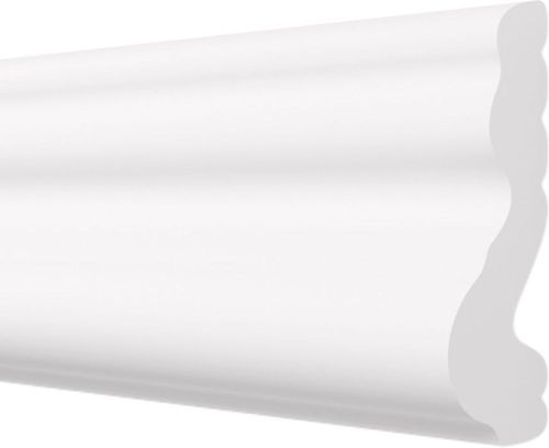Молдинг ударопрочный ПЛИНТЭКС M3 40/14 белый 40x14 мм, фотография